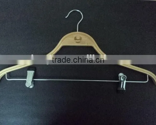 Various Sizes and Logo Round Bamboo Hangers