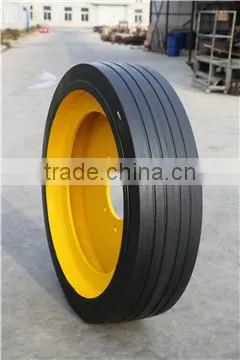 Sany Rubber Tyre Container Gantry Crane Use Spare Parts Solid Tire Wheels photo-4