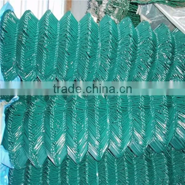 Galvanized & PVC Coated Iron Chain Link Fence 36 Inch photo-5
