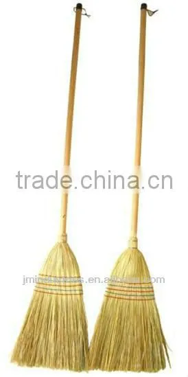 Nature Corn Broom Stick With Wooden Handle photo-2