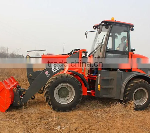Everun Brand ER25 Articulated Wheel Loader With Front Bucket photo-3