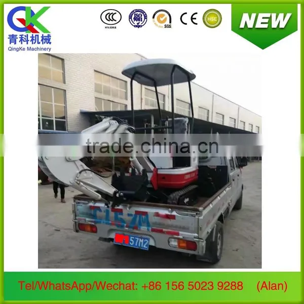 Small 0.8ton Hydraulic Crawler Excavator for Orchard Forest Farm Greenhouse photo-3