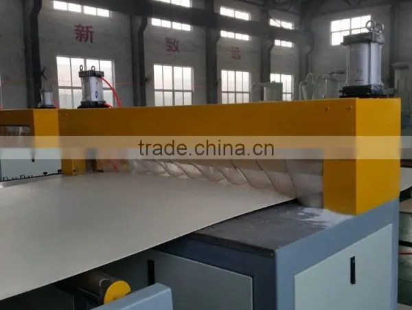 Plastic WPC PVC Skinning Foaming Board Extrusion Machine Production Line photo-5