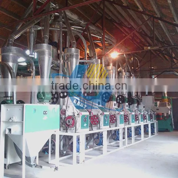 Automatic Wheat Flour Milling Plant Barley Processing Small Wheat Flour Mill Machine photo-3