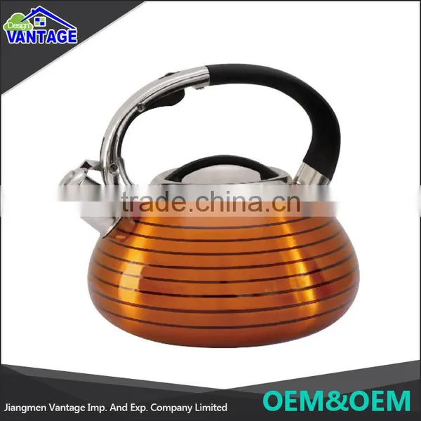 1.5/2.0/2.5/3.0/3.5/4.0L Eco-friendly Stainless Steel Whistling Water Kettle photo-3