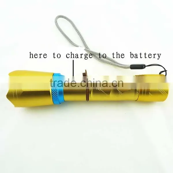 Tactical LED Flashlight Zoom Flashlight photo-2