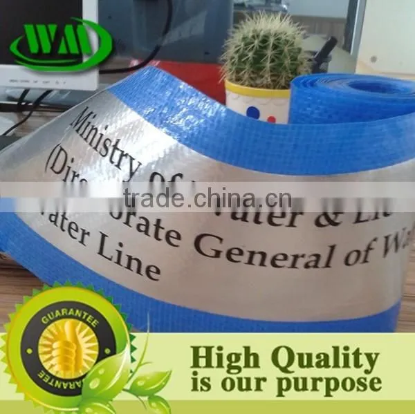High Quality pe Woven Cloth Printed Barricade Caution Tape photo-3