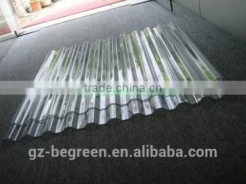 Polycarbonate pc Plastic Corrugated Roofing Sheet photo-4