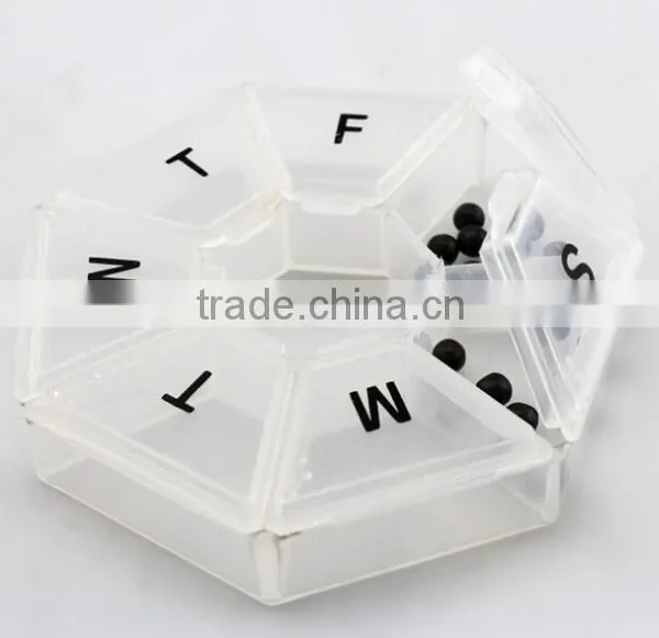 7 Days Pill Box Pill Organizer Children Safe photo-2