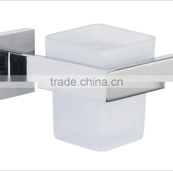 Wholesale Wall Mounted Stainless Steel Bathroom Double Cup Holder BSCI photo-5