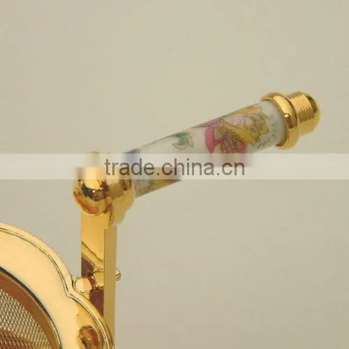 High Quality Stainless Steel Handle Tea Strainer photo-3