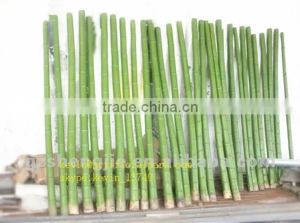 Hotel Lobby Decoration Bamboo Plant Stand Bamboo Poles Cheap Artificial Artificial Bamboo photo-3