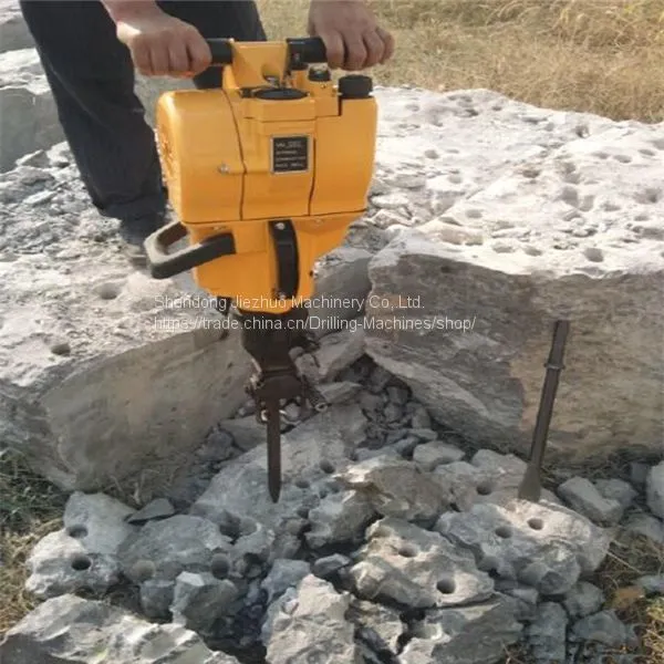 High Efficiency Rock Breaker Petrol Rock Drill Portable Hand-held Jack Hammer photo-5