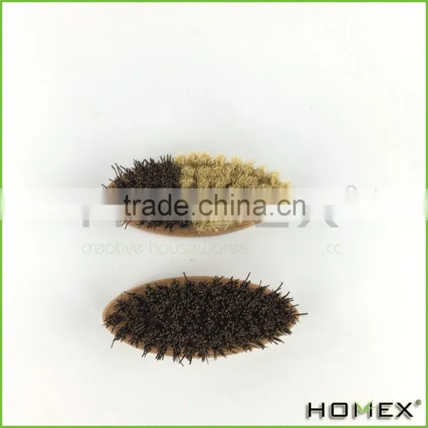 Natural Bamboo Vegetable Scrubbing Brush Homex BSCI/Factory photo-2