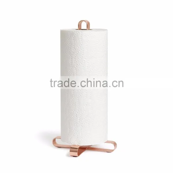 New Design Rose Gold Paper Towel Holder photo-2