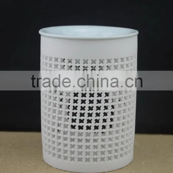 Wholesale Porcelain Tealight Candle Holder Oil Burner Factory Direct Supply photo-4
