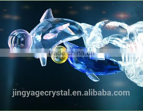 Exquisite Small Crystal Dolphin as Special Wedding Presents for Lovers photo-6