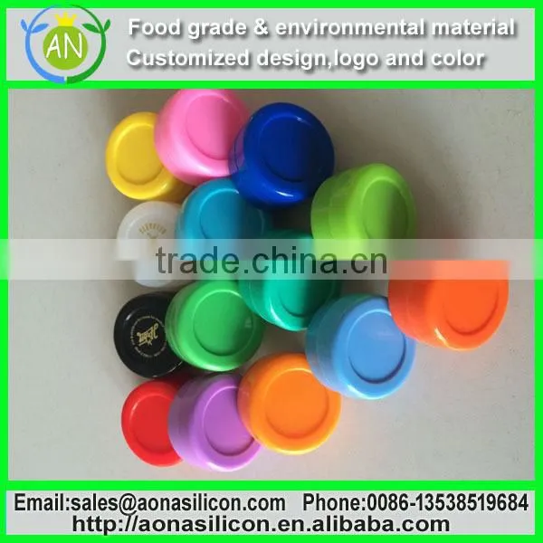 Mixing Colors Silicone Container for Oil, Colorful Silicone Jar photo-3