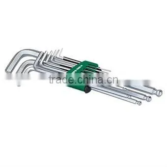 9PCS EXTRA LONG BALL POINT HEX KEY SET
