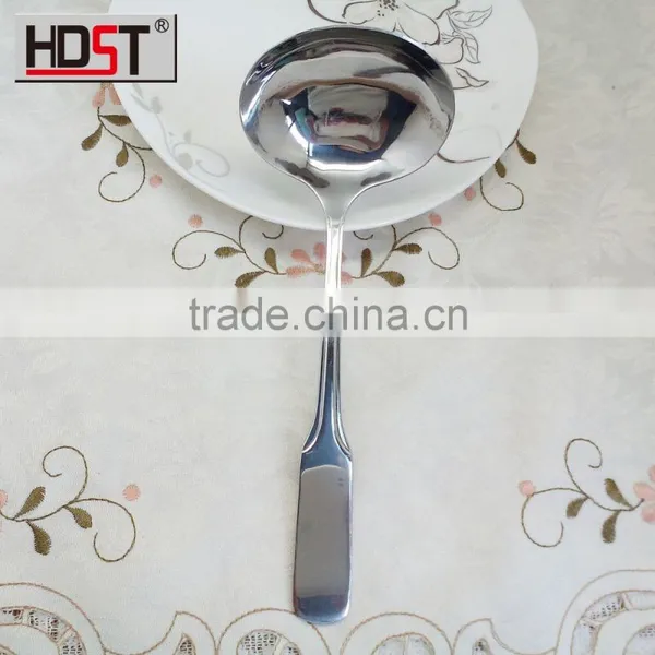 Stainless Steel Round Serving Spoon;big Spoon; Large Soup Spoon for Family photo-2