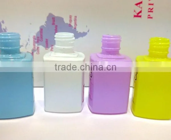 16 ml Black Coated Bottle,gel Bottle Sets With Cap and Brush India photo-4
