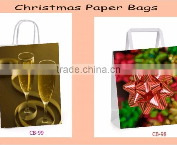 Paper Gift Bags With Rope Handle Digital Printed Designs photo-2