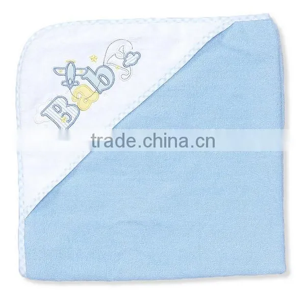 Trade Assurance Applique Animal Baby Towel With Hood/custom 100%cotton Terry Hooded Baby Bath Towel photo-4