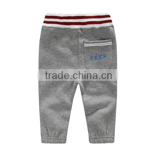 New Style Boys Casual Pants Solid Color Children Clothing Wear Cotton Pants photo-4