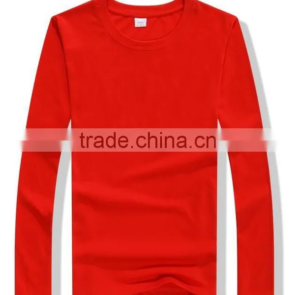 2017 New Arrival Custom Long Sleeve T-shirts for Men photo-5
