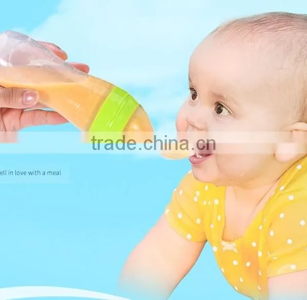 Baby Food Squeeze Spoon/baby Fruit Feeder/Rice Paste Feeder photo-3