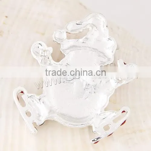 Christmas Jewelry Brooch Zinc Alloy Snowman Gift Christmas Jewelry Brooch