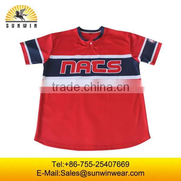 Custom Sublimated Baseball Shirts photo-3