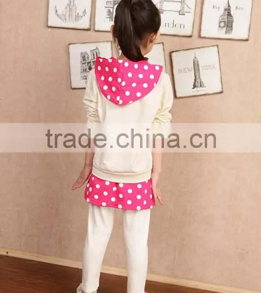 Wholesale Lovely Girl Suits, Cotton Children Even Coat Clothing photo-2