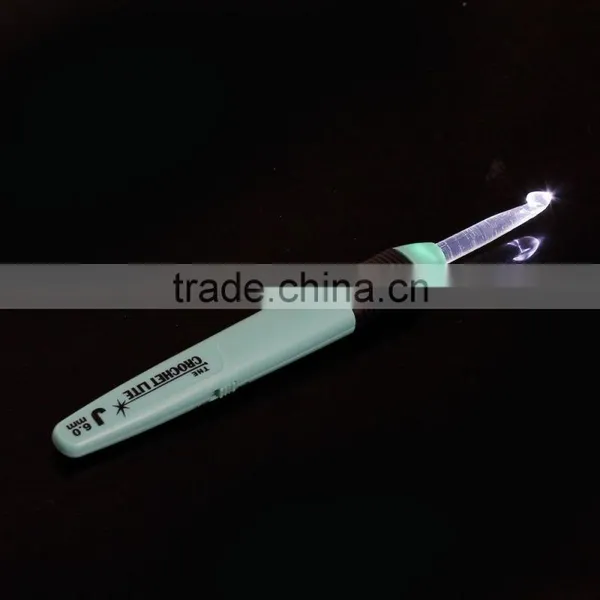 J6.0mm15.6x1.6cm Crochet Hook With Led Light photo-2