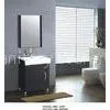 Mahogany Flush Small Wooden Bathroom Cabinet Antique Wooden Vanity 60 X 46 X 85cm