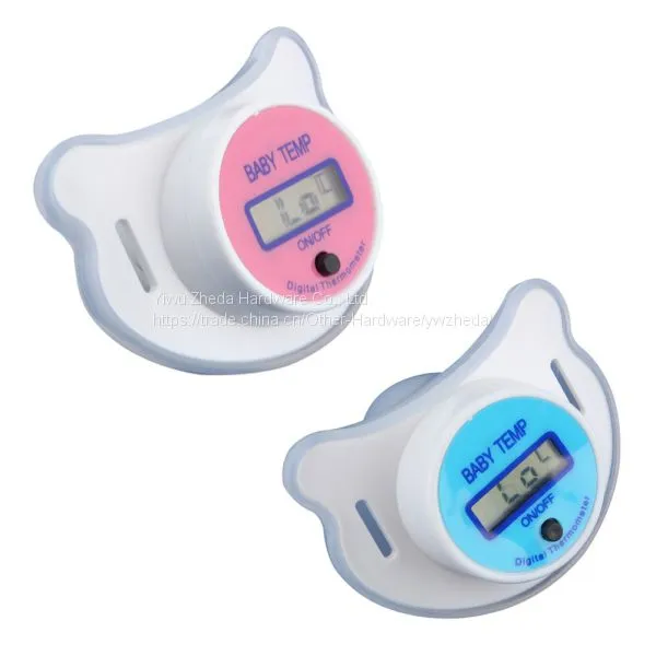 Colorful Eco-friendly LCD Dispal Baby Nipple Thermometer photo-4