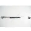 Locking gas spring with release button