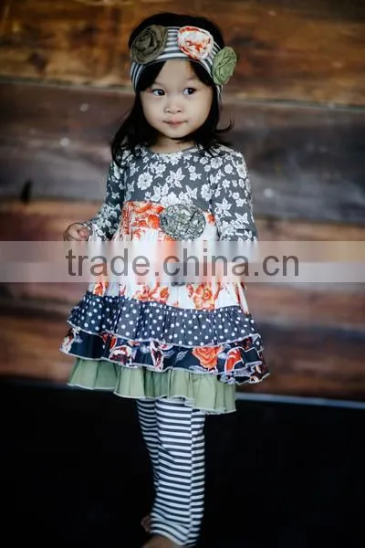 Bulk Wholesale Kids Clothing 2 Piece Outfit Little Girls Boutique Remake Clothing Sets photo-5