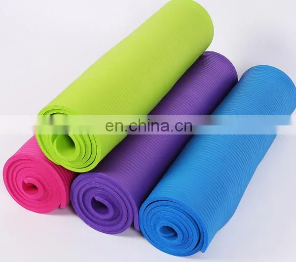 2016 Wholesale High Density Anti-slip Pilate Custom Label TPE Yoga Mat Best Fitness Mat With Carrying Bag