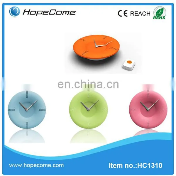 (HC1310) Creative 10 inches round snap button clocks