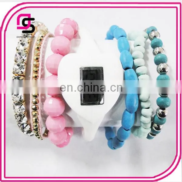 2014 China Supplier Bracelet Set Digital Wrist Watch