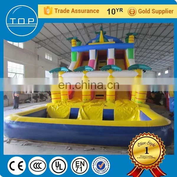 Guangzhou Supplier Slip n Bouncer Inflatable Water Slide on Sale photo-3