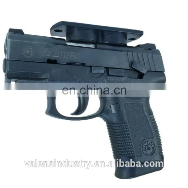 Custom Shape Gun Magnet Mount Holder With 25lb Rating Mount Under Desk, Bed Side, Car, Office, Inside Safe or by Entry Way photo-2