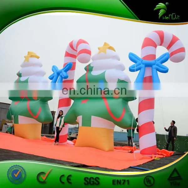 6 m Inflatable Christmas Decoration Balloons Inflatable Christmas Tree Giant Candy Sticks photo-5