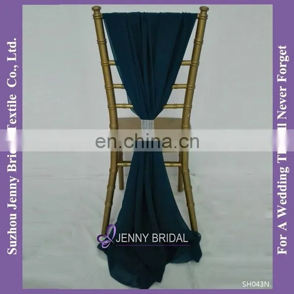 SH043N Chiffon Ruffle Chair Sash photo-3