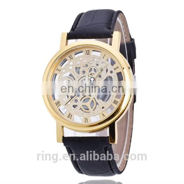 2016 Popular On China Market Luxury Leather Wrist Watches For Men And Women photo-3