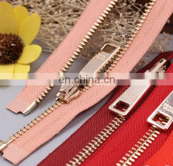 Hot Sale Teeth Open-end Colorful Metal Zippers Custom Fashion Zipper for Clothes Accessories photo-5