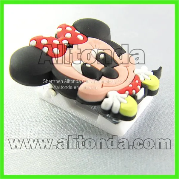 Custom Pvc Cartoon Cute File Clips Paper Clips for Office School Promotional Gifts photo-4