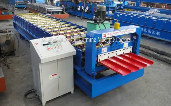 Trapezoidal Metal Roof Sheet Forming Machine