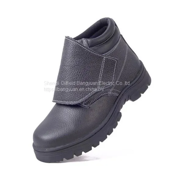 Durable Steel Toe and Steel Plate Welding Safety Shoes Safety Boots